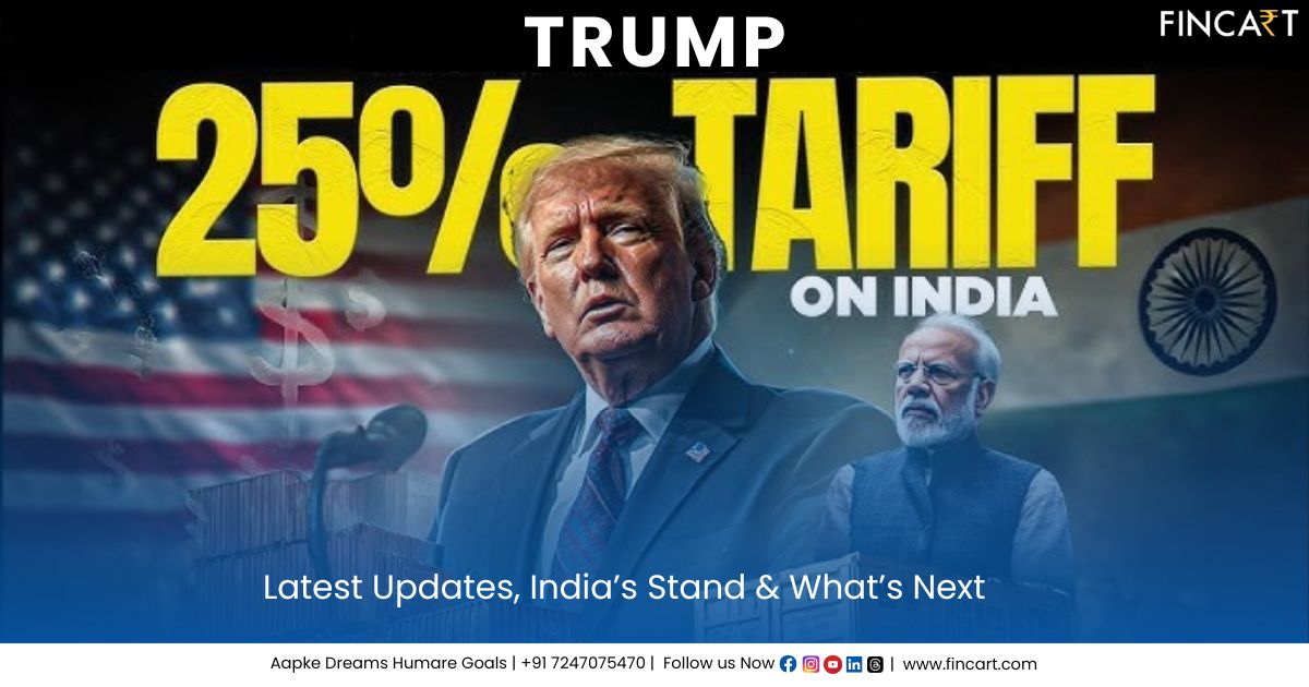 Read more about the article Trump 25% Tariff on India: Latest Updates, India’s Stand & What’s Next